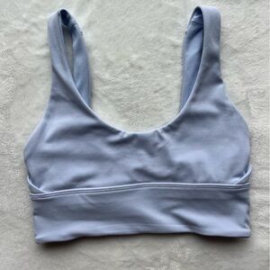 lululemon Align Bra *Light Support Pastel Blue/Heathered Pastel Blue Size 4